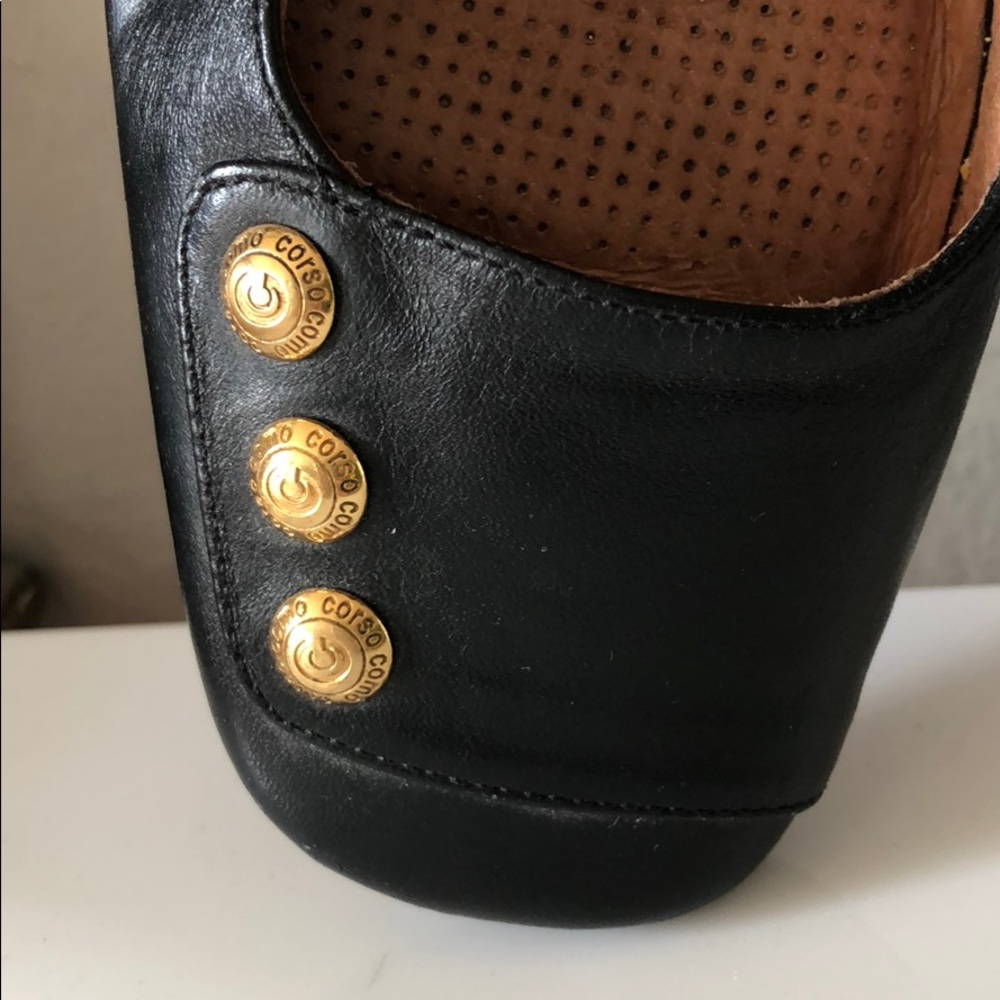 Corso como shoes with gold buttons - Picture 2 of 7